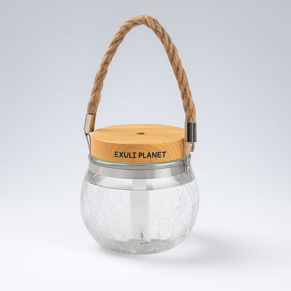 Eco-Friendly Essential Oil Diffuser with Wooden Top