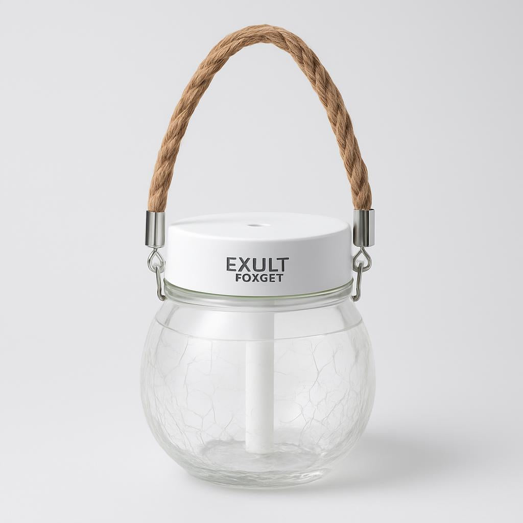 Eco-Friendly Essential Oil Diffuser with Wooden Top