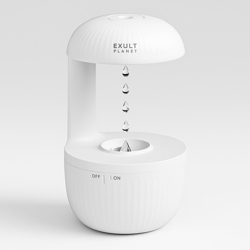 Anti-Gravity Water Droplet Humidifier - Eco-Friendly, Energy Efficient, Smart Control