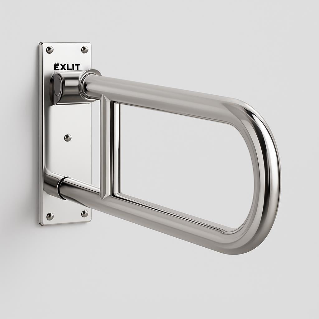 L-Shaped Stainless Steel Bathroom Safety Grab Bar