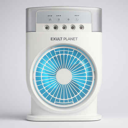 Portable Air Conditioner Cooling Fan with LED Lighting