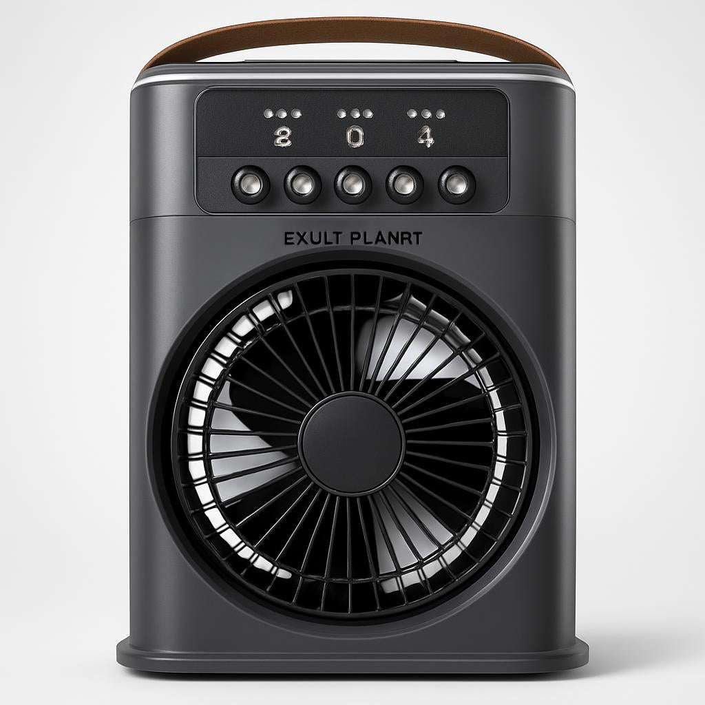 Portable Air Conditioner Cooling Fan with LED Lighting