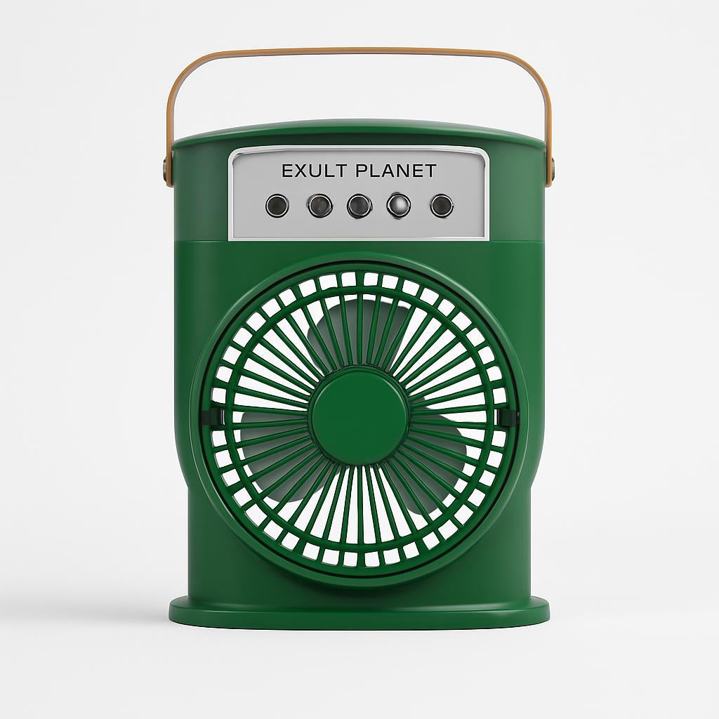 Portable Air Conditioner Cooling Fan with LED Lighting