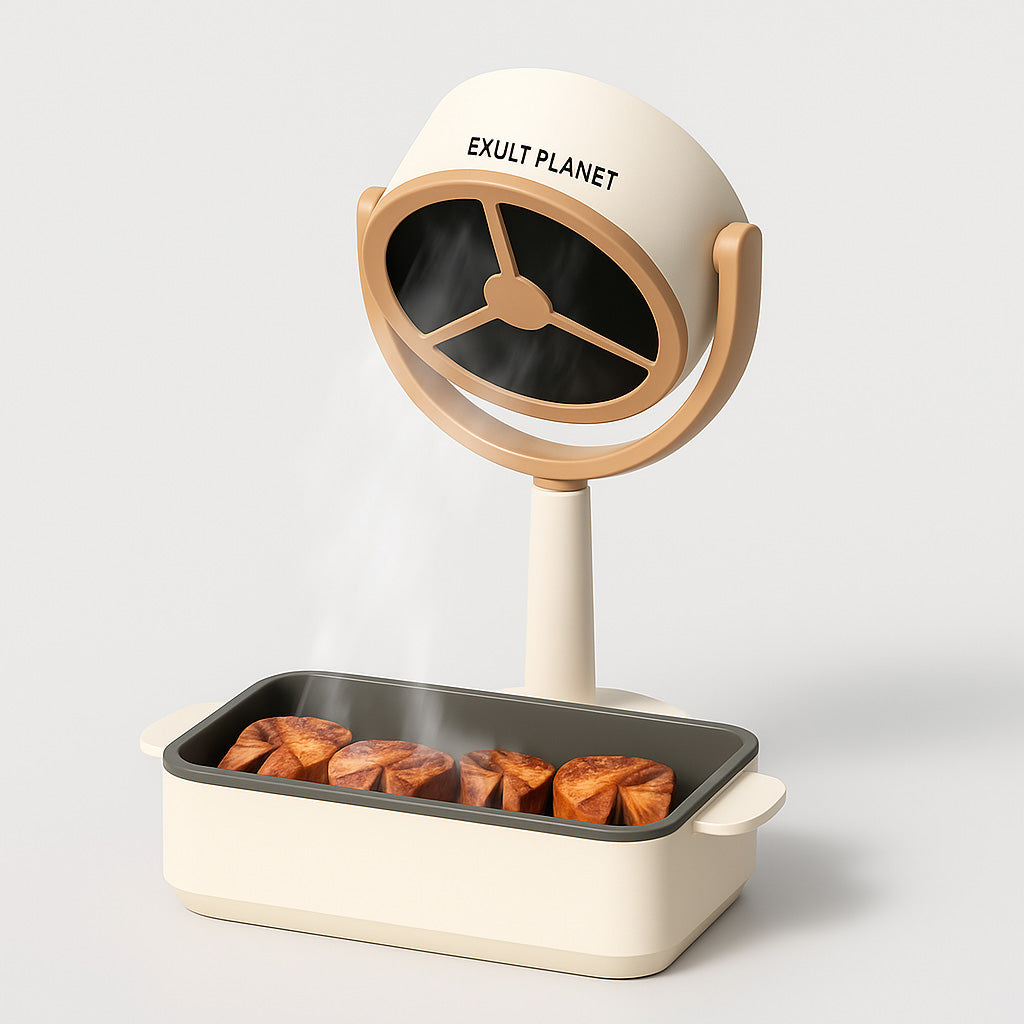 Wireless Portable Range Hood for Smoke Reduction