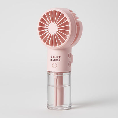 Portable Spray Fan with Misting Function for Instant Cooling