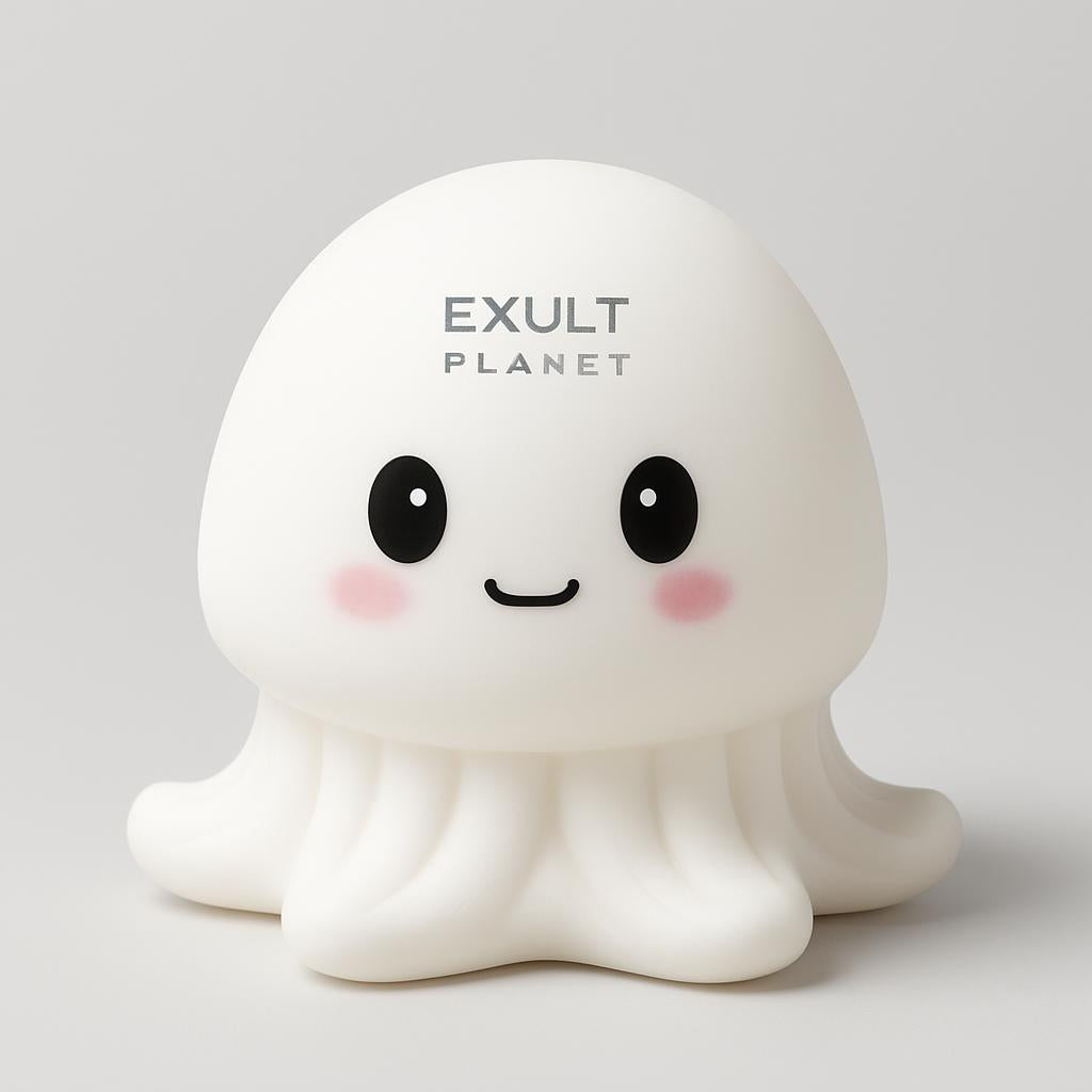 Soft Yellow Glow Octopus Night Light