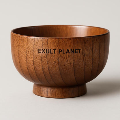 Eco-Friendly Wooden Bowls - Sustainable, Biodegradable, Durable