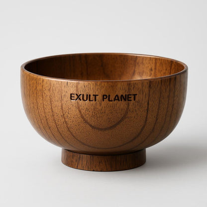 Eco-Friendly Wooden Bowls - Sustainable, Biodegradable, Durable