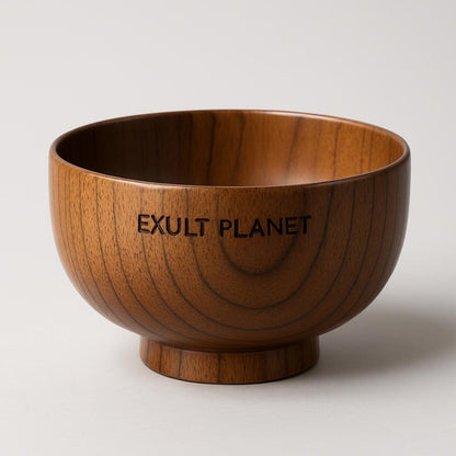 Eco-Friendly Wooden Bowls - Sustainable, Biodegradable, Durable