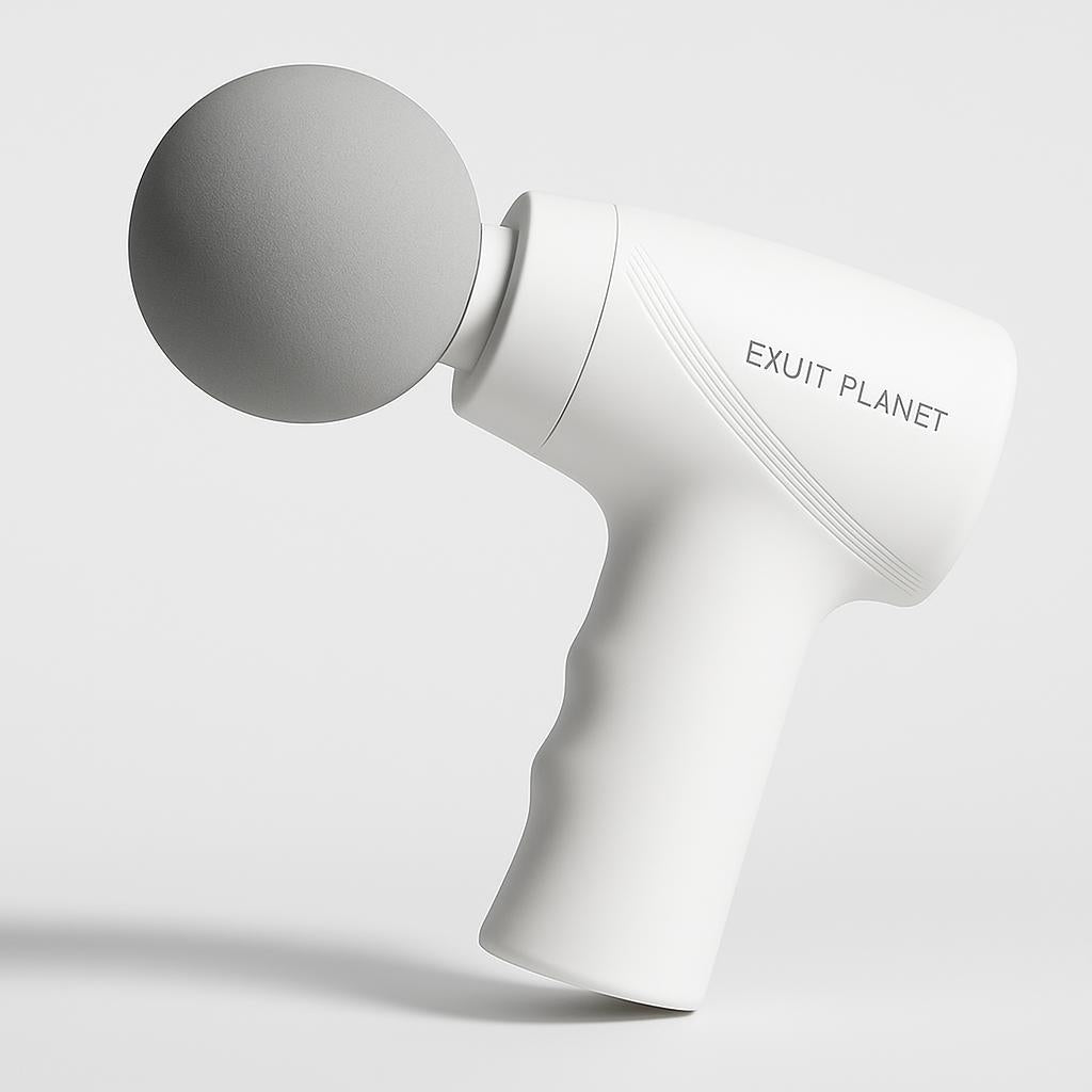 Pink Compact Massage Gun for Muscle Relaxation and Wellness