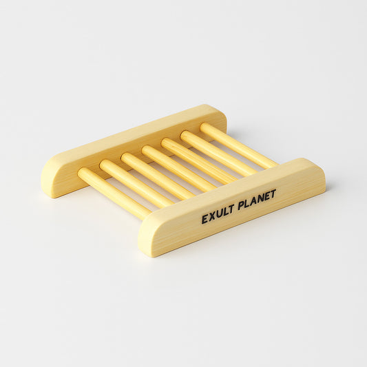 Eco-Friendly Bamboo Soap Dish - Sustainable & Biodegradable