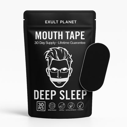 Sleep-Enhancing Mouth Tape for Snoring Reduction and Nasal Breathing
