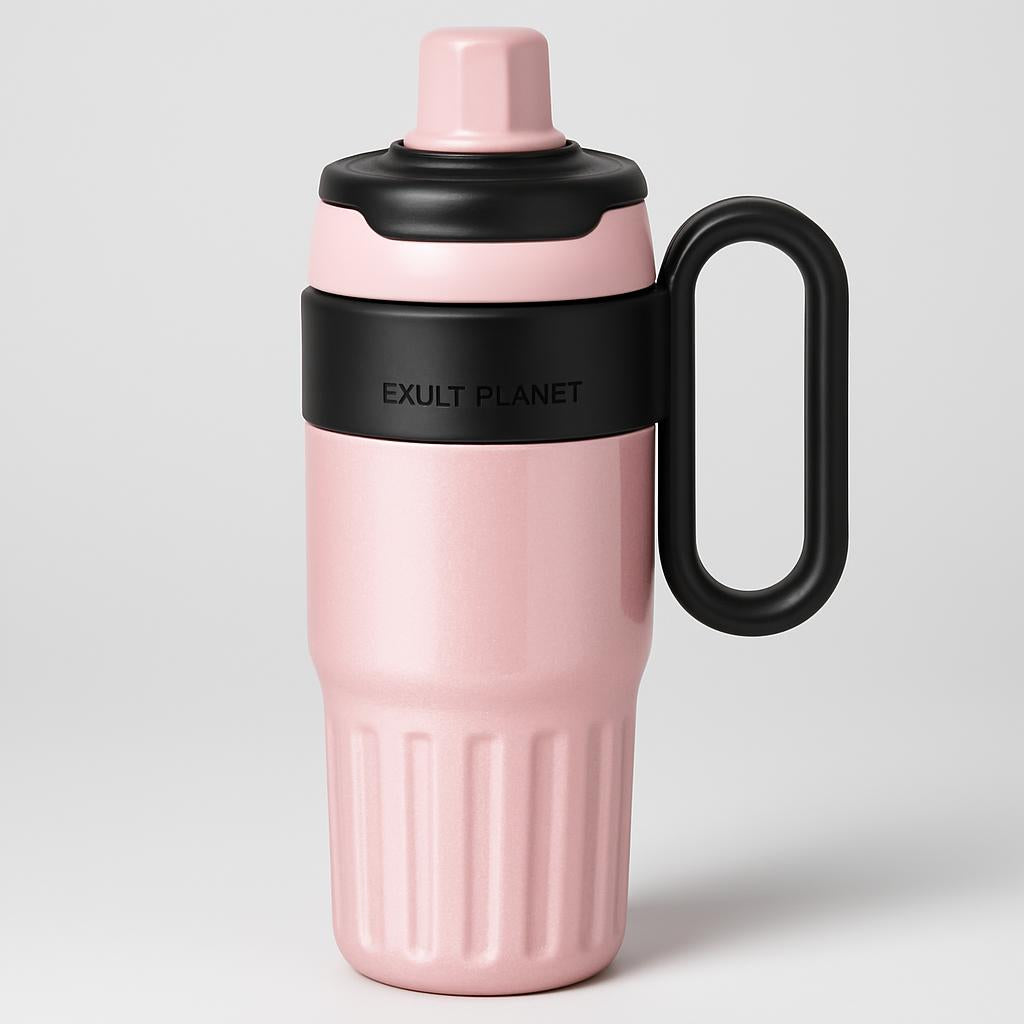Eco-Friendly Stainless Steel Thermal Cup with Lid