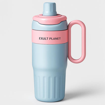 Eco-Friendly Stainless Steel Thermal Cup with Lid