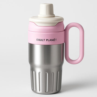 Eco-Friendly Stainless Steel Thermal Cup with Lid