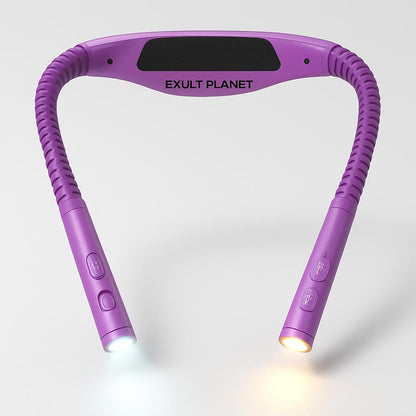 Hands-Free Rechargeable Neck Reading Light - Flexible LED Wearable