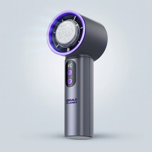 Portable Ice Compress Handheld Fan for Instant Cooling Relief