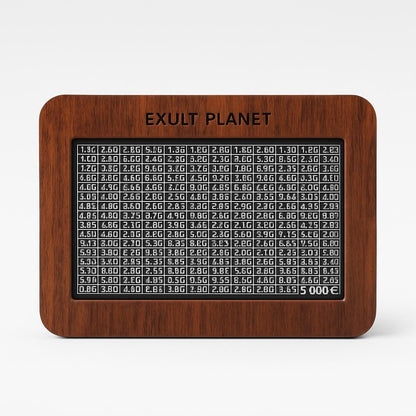 Eco-Friendly Digital Piggy Bank - Sustainable Wood Grain Savings Box