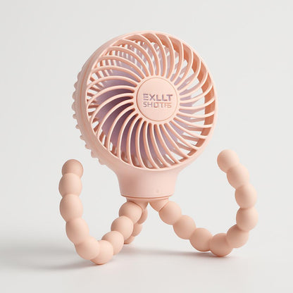 Portable Mini USB Charging Fan - Handheld & Stroller Friendly