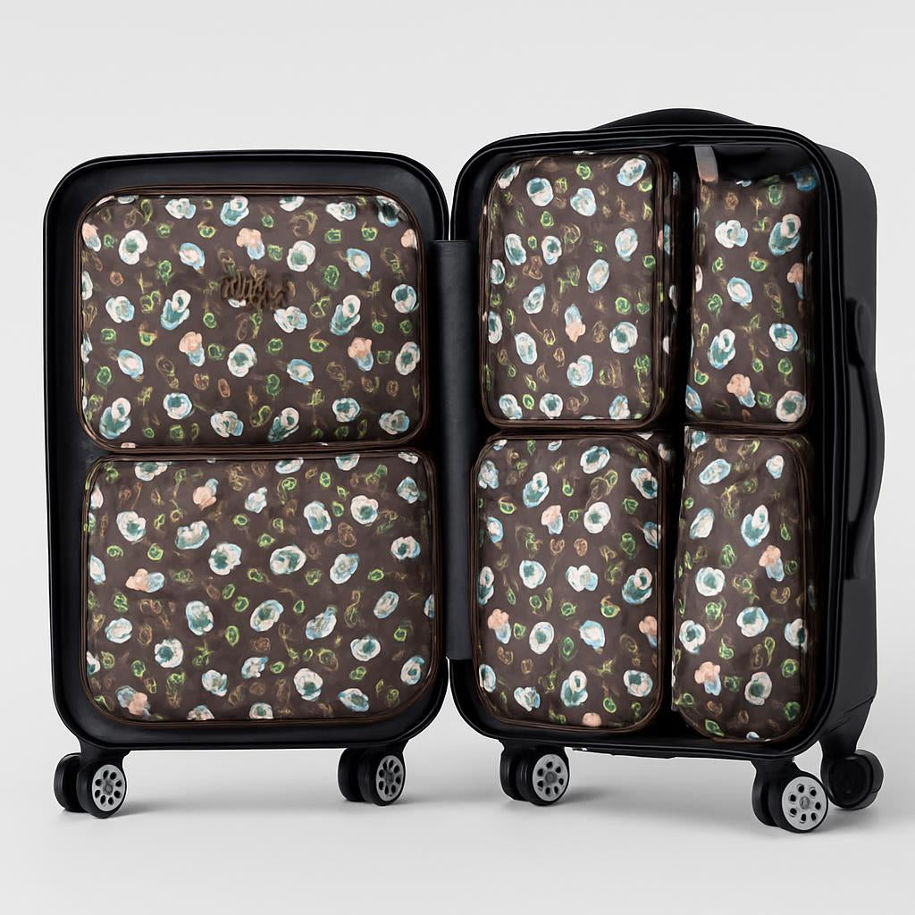 Eco-Friendly Light Blue Clothes Organizer Bag Set