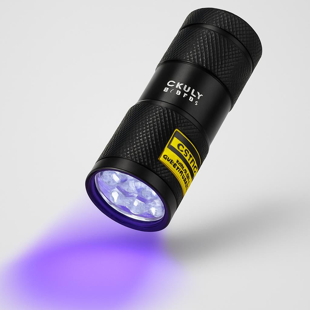 UV Flashlight for Counterfeit Detection
