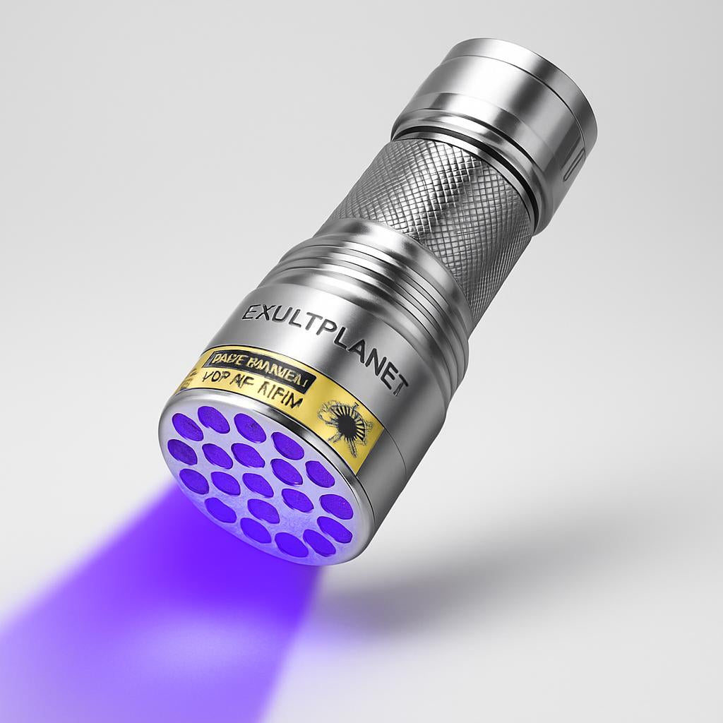 UV Flashlight for Counterfeit Detection