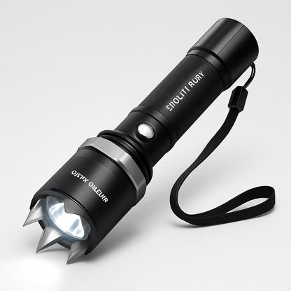 Ultra-Bright Self-Defense LED Flashlight - Rechargeable & Durable