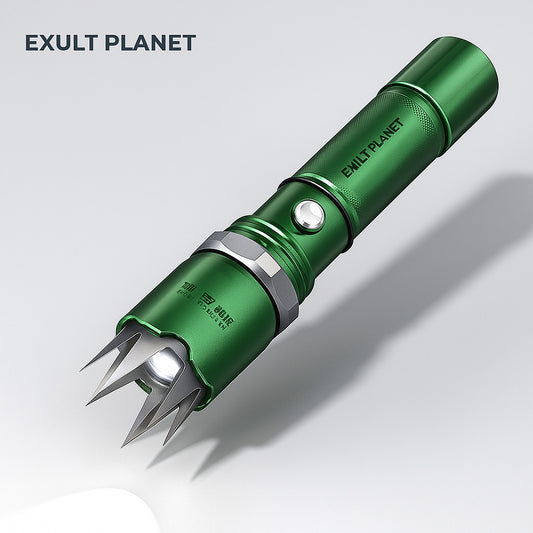Ultra-Bright Self-Defense LED Flashlight - Rechargeable & Durable