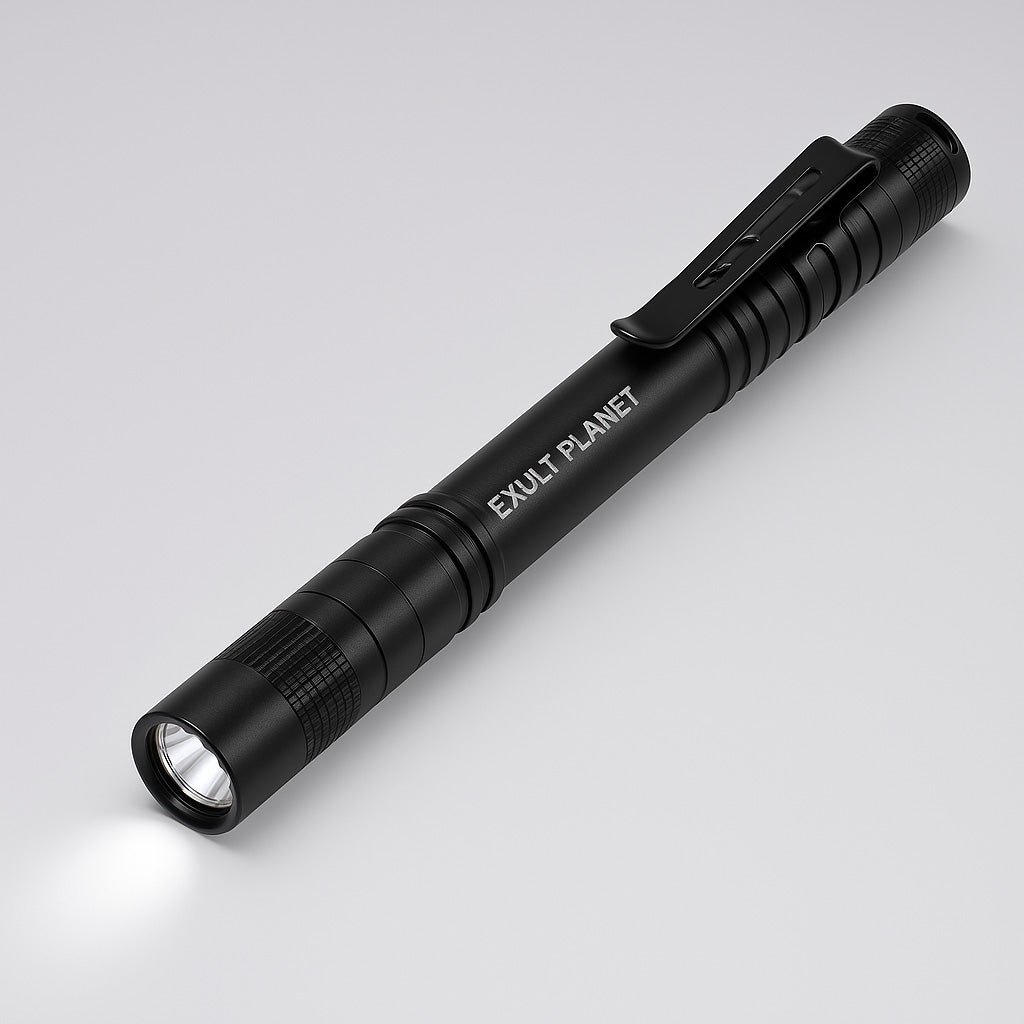 Eco-Friendly Rechargeable Aluminum LED Flashlight