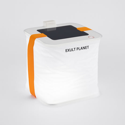 Solar-Powered Inflatable Lantern - Eco-Friendly Outdoor Lighting