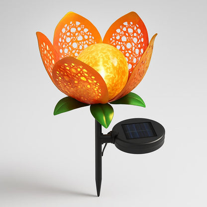 Solar Flower Garden Lights - Eco-Friendly Outdoor Décor