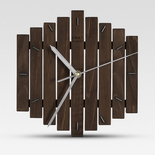 Eco-Friendly Natural Wood Analog Wall Clock
