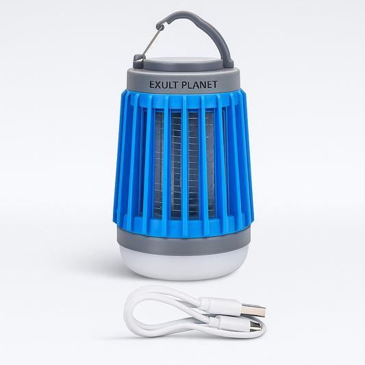 Solar & USB-Powered Mosquito Killer Lamp - Eco-Friendly Pest Control