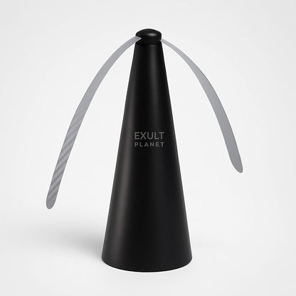 Whisper-Quiet USB Rechargeable Fly-Repellent Fan for Eco-Friendly Pest Control