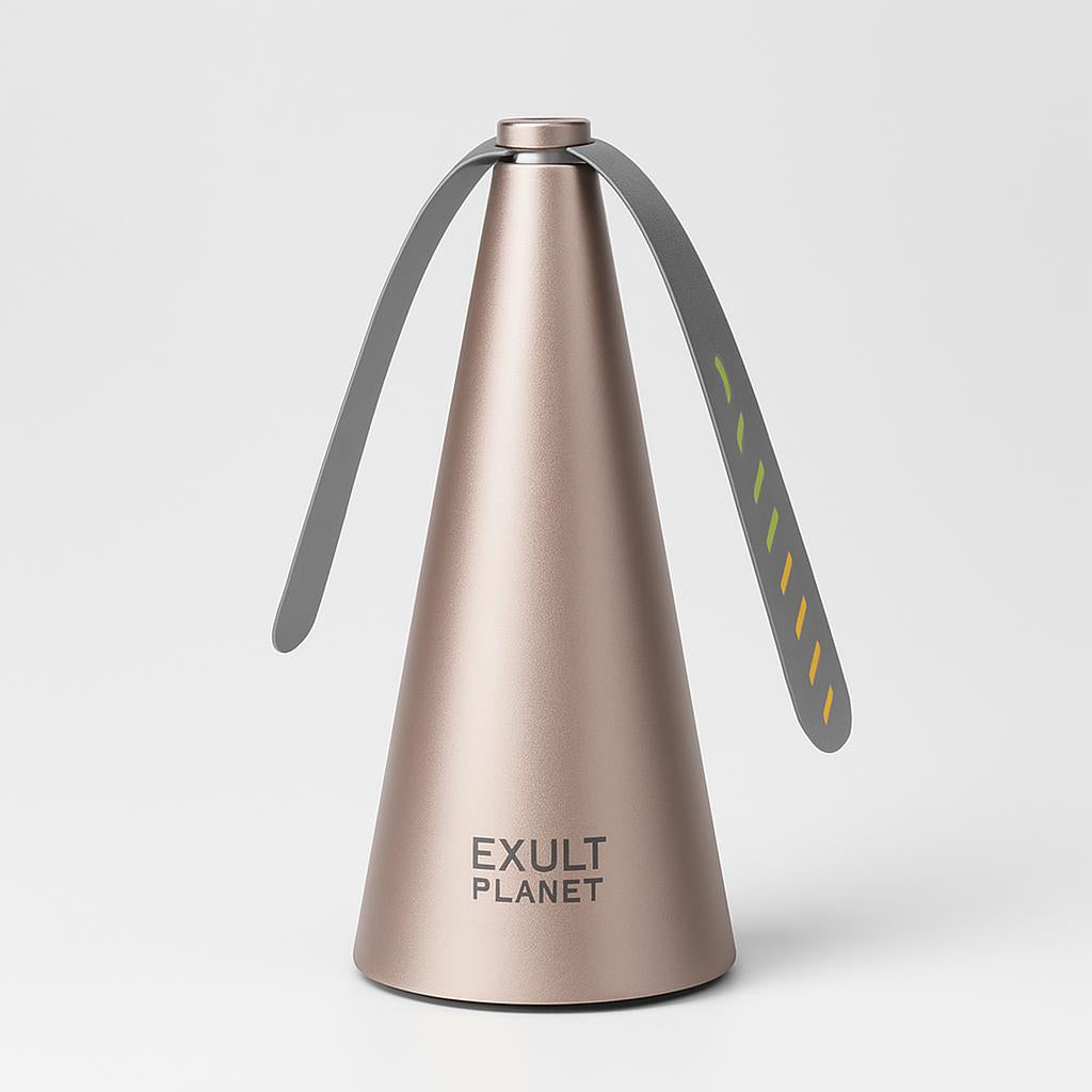 Whisper-Quiet USB Rechargeable Fly-Repellent Fan for Eco-Friendly Pest Control