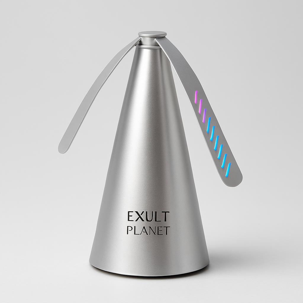 Whisper-Quiet USB Rechargeable Fly-Repellent Fan for Eco-Friendly Pest Control
