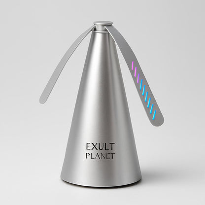 Whisper-Quiet USB Rechargeable Fly-Repellent Fan for Eco-Friendly Pest Control