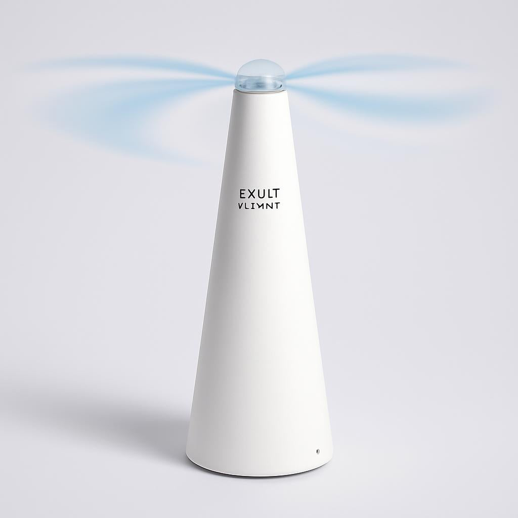 Whisper-Quiet USB Rechargeable Fly-Repellent Fan for Eco-Friendly Pest Control