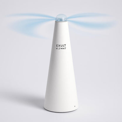 Whisper-Quiet USB Rechargeable Fly-Repellent Fan for Eco-Friendly Pest Control