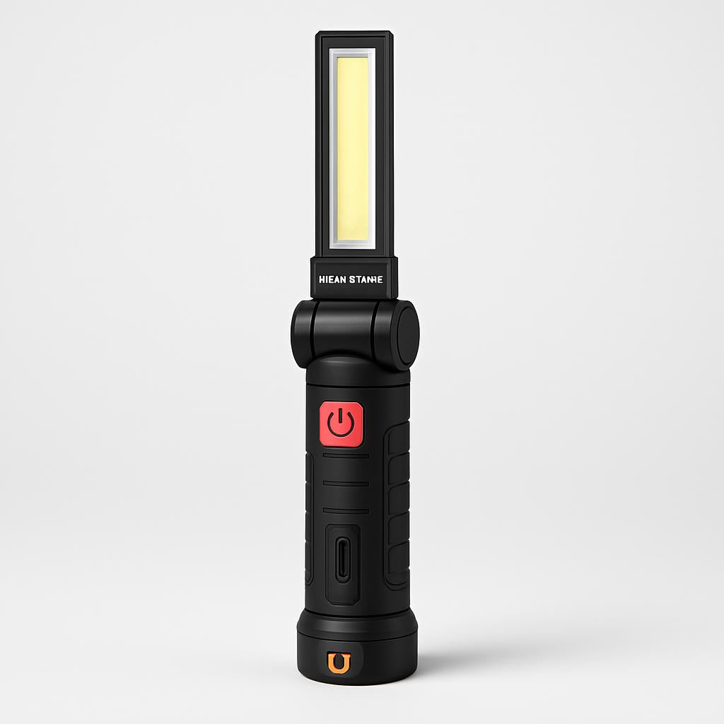 USB Rechargeable COB LED Tactical Flashlight & Lantern