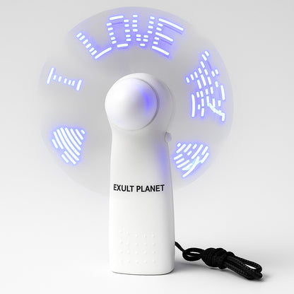 Handheld LED Message Fan