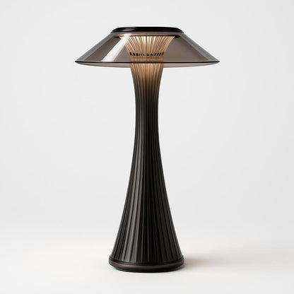 Eco-Friendly Bronze Mushroom Table Lamp