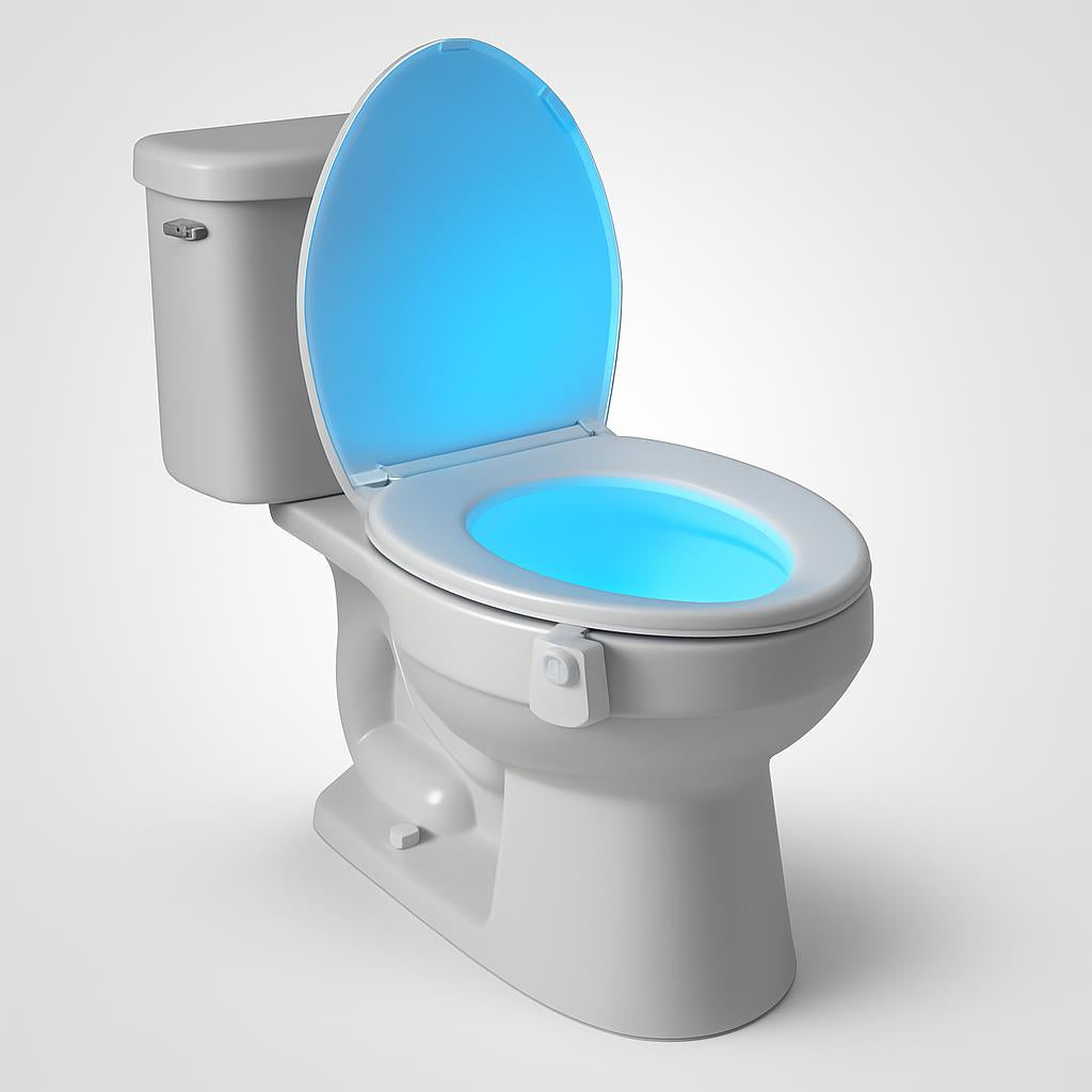 LED Toilet Night Light - Energy-Efficient Bathroom Accessory