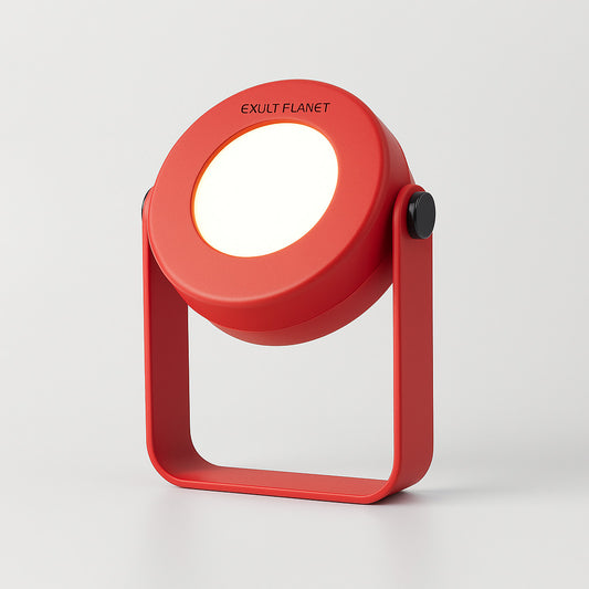Eco-Friendly Portable Lantern with Wooden Accents