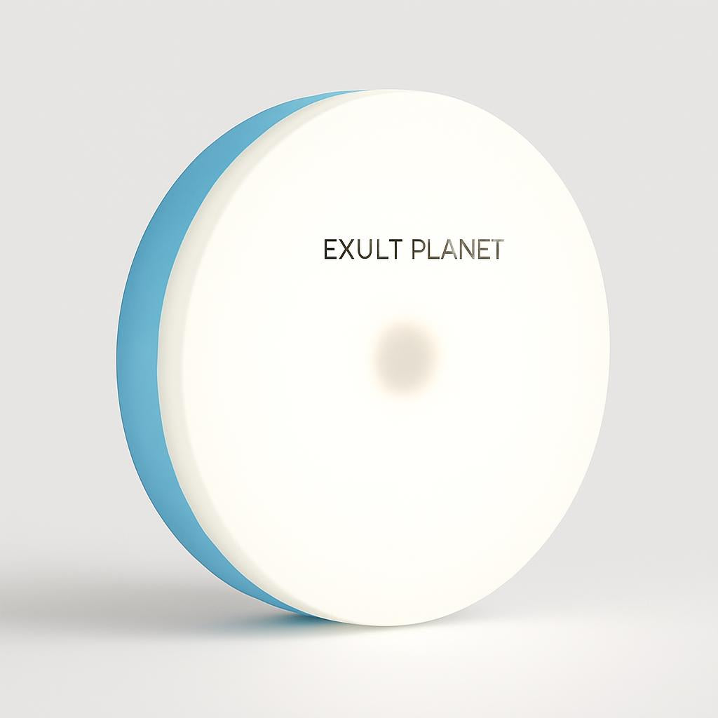 Eco-Friendly LED Night Light with Wooden Base