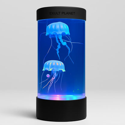 Eco-Friendly LED Jellyfish Night Light - USB Powered Aquarium Lamp