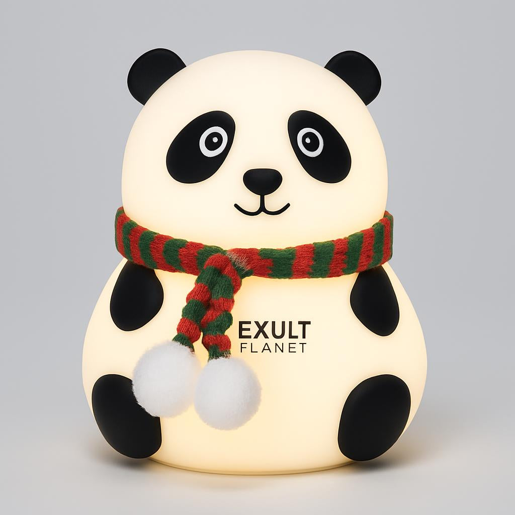 Panda LED Night Light - Energy-Efficient, Eco-Friendly, Portable