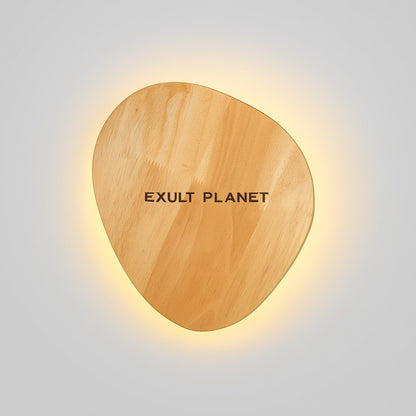 Eco-Friendly Wall-Mounted LED Log Art Lamp for Sustainable Home Décor