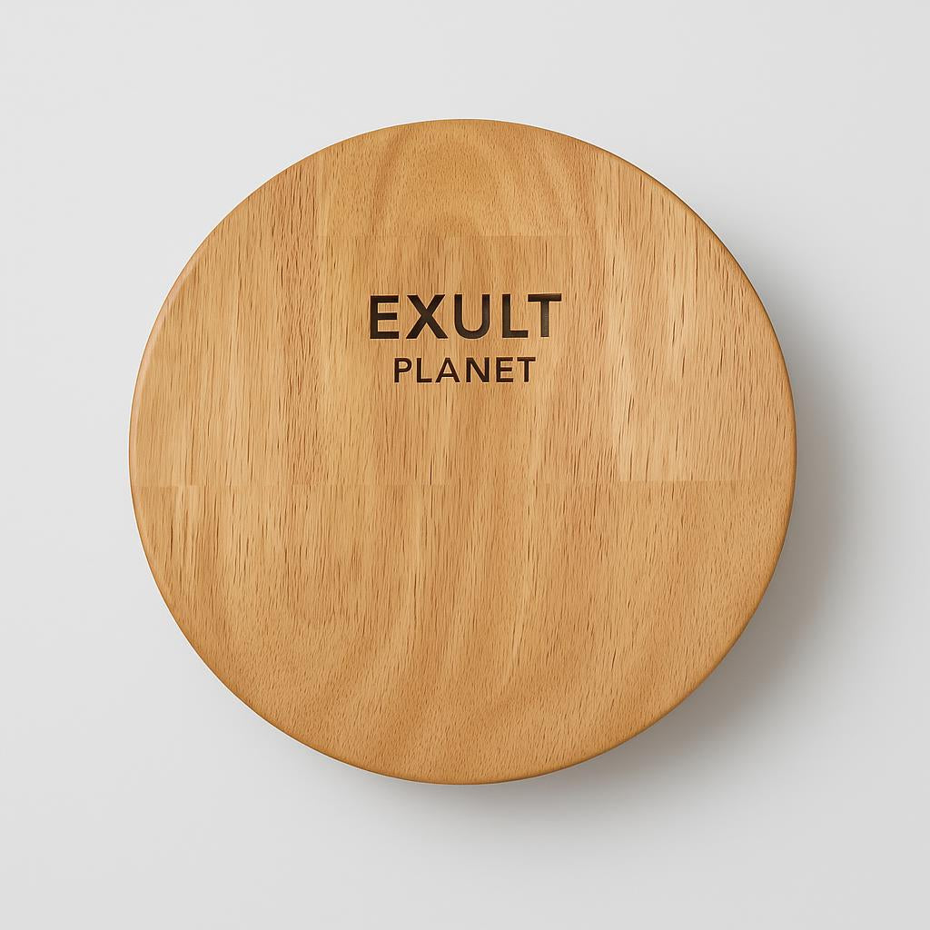 Eco-Friendly Wall-Mounted LED Log Art Lamp