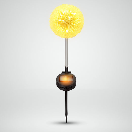 Solar-Powered Multicolored Flower Garden Lights